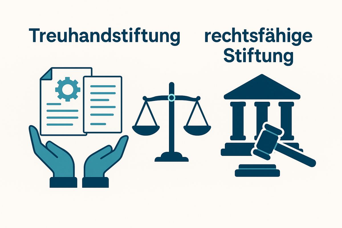 2025.04 - Treuhand­stiftung oder rechtsfähige Stiftung? – Meine Learnings aus dem Experten-Talk mit Andrea
